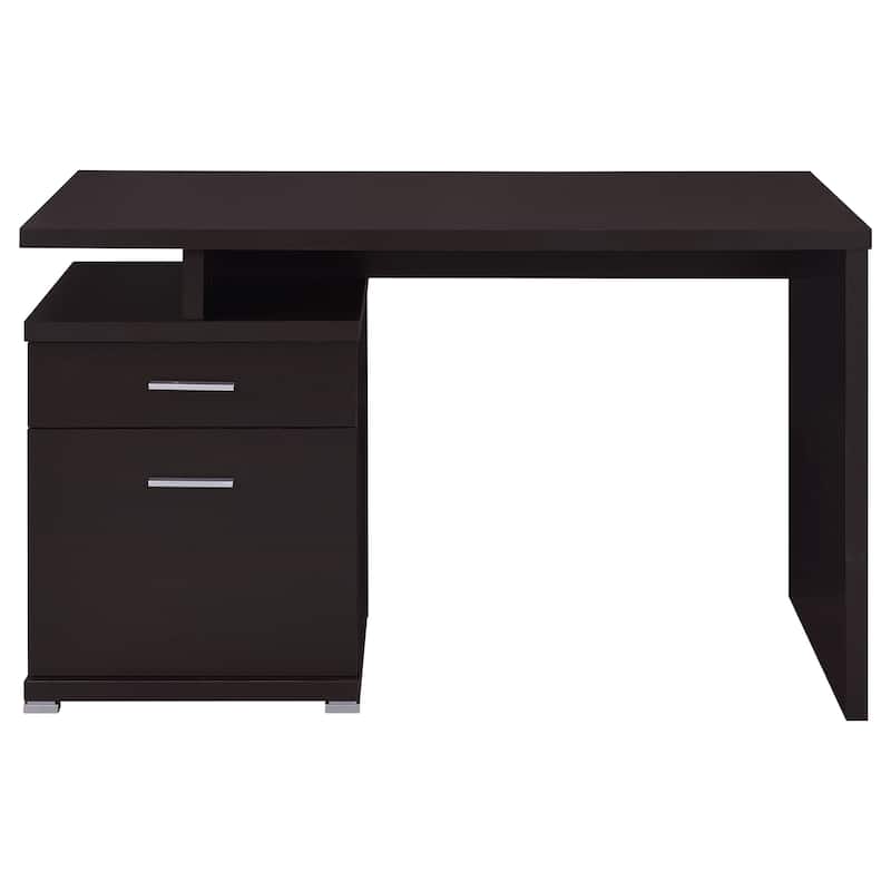 Irving 2-drawer Office Desk with Cabinet