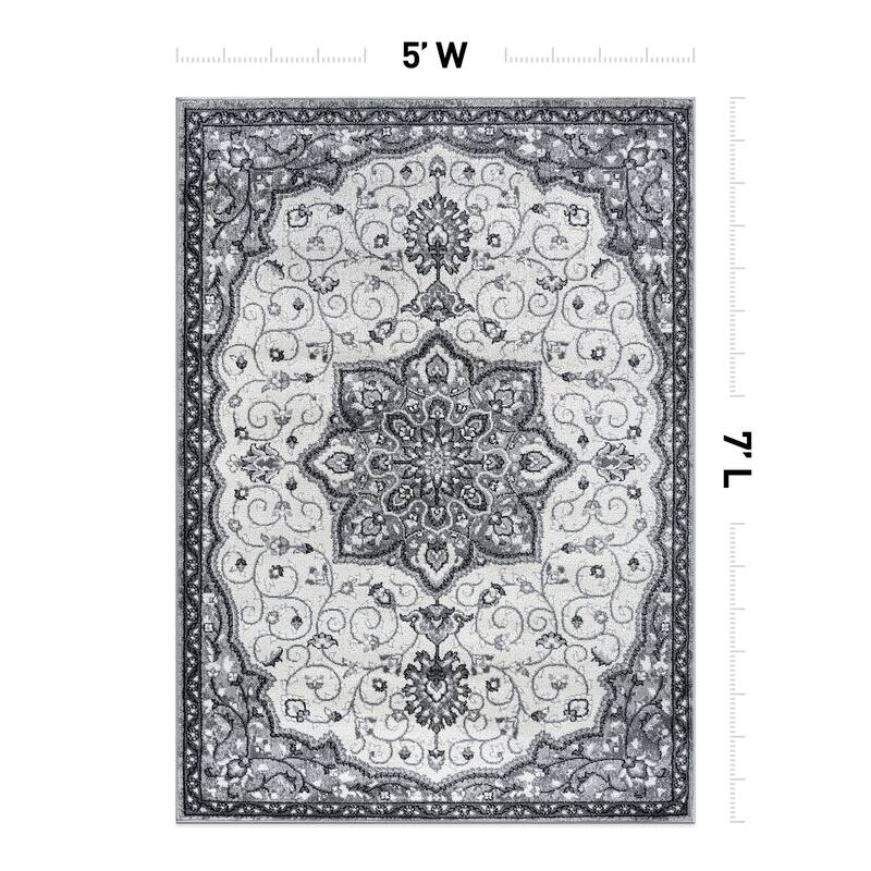 Traditional Medallion Area Rug