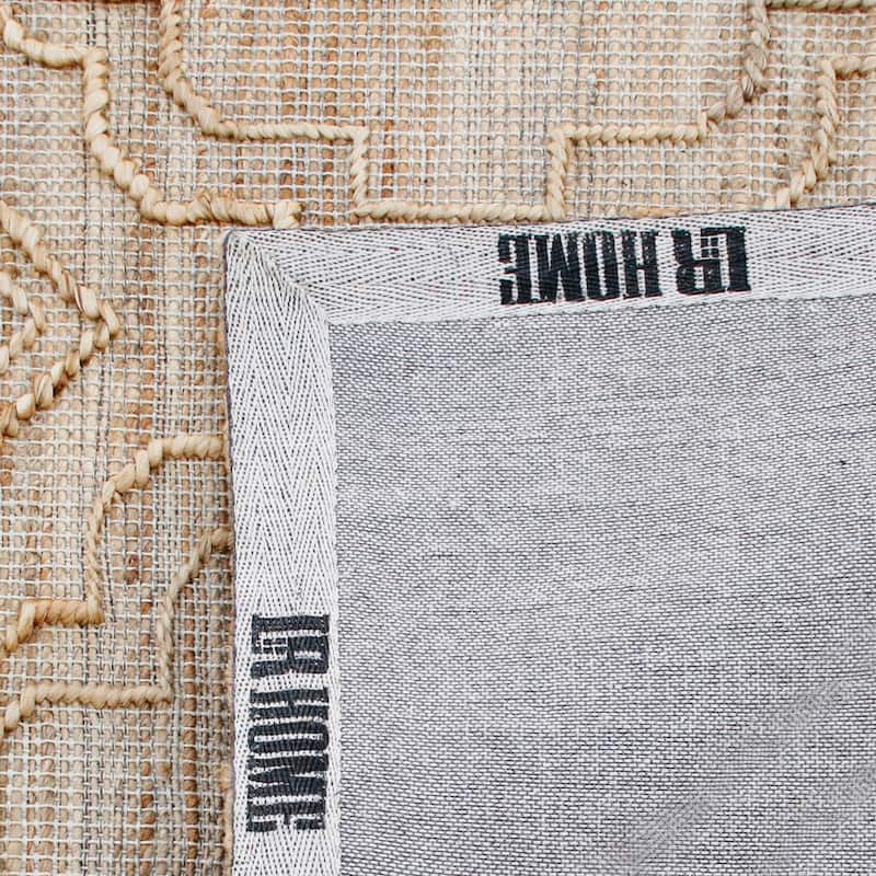 Sevita Natural Trellis Modern Area Rug