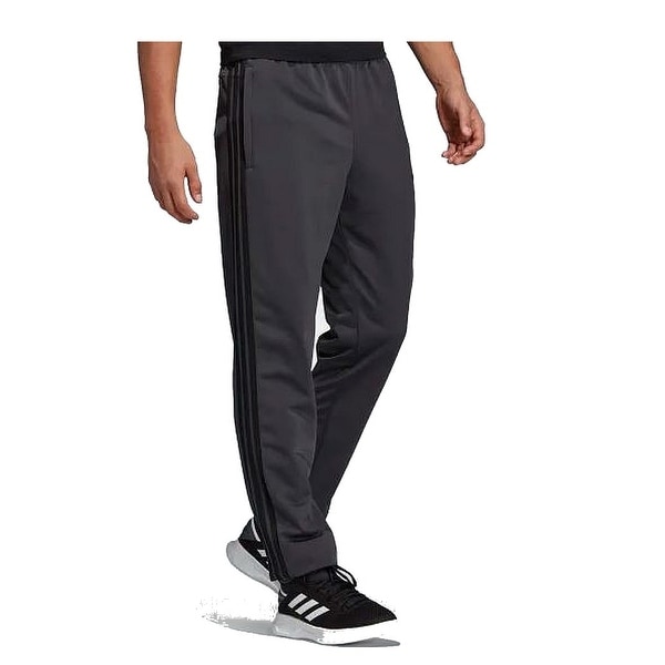 gray adidas track pants