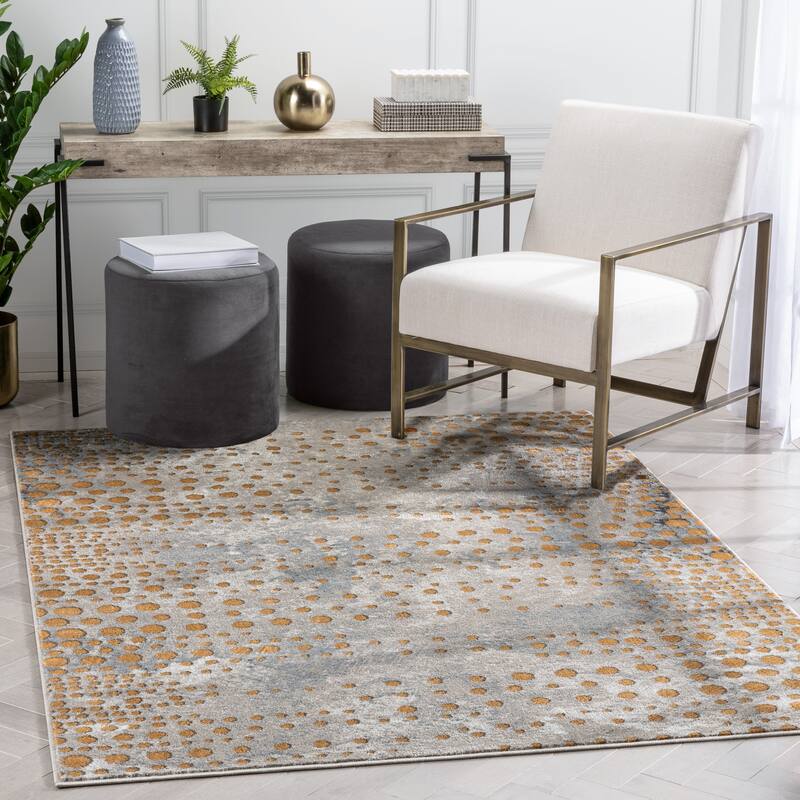 Well Woven Verity Elyse Abstract Modern Dots Area Rug