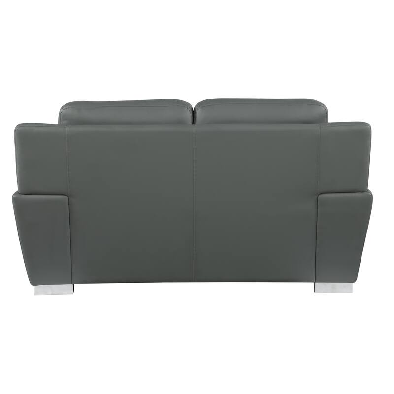 Genuine Leather Loveseat