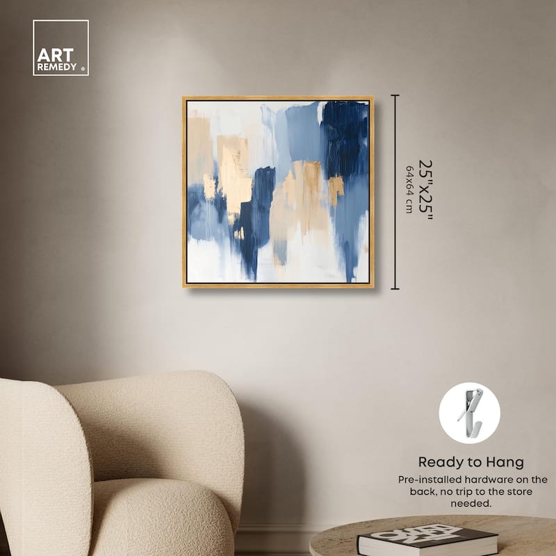 Soothing Hues I Canvas by Art Remedy