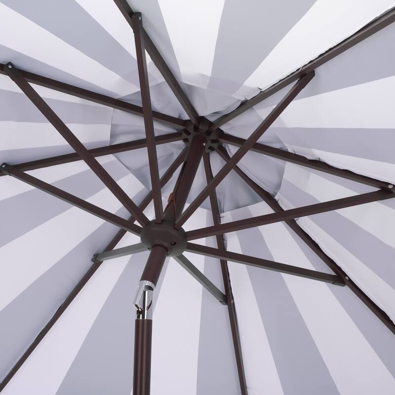 SAFAVIEH Outdoor Living Meze 9ft Crank Umbrella