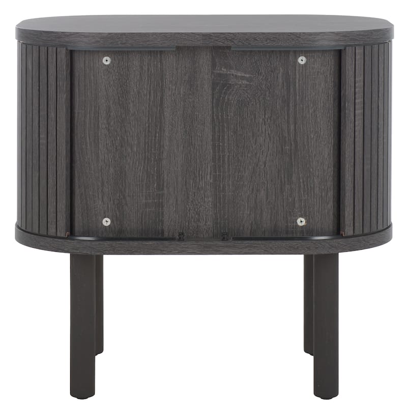 SAFAVIEH Home Tealla 2 Tambour Door Nightstand