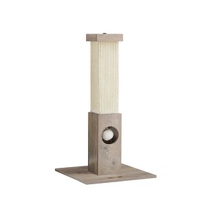 Image showcasing Cat Scratching Post, Cat Scratcher for Indoor Cats, 28.7 Inches Tall ...
