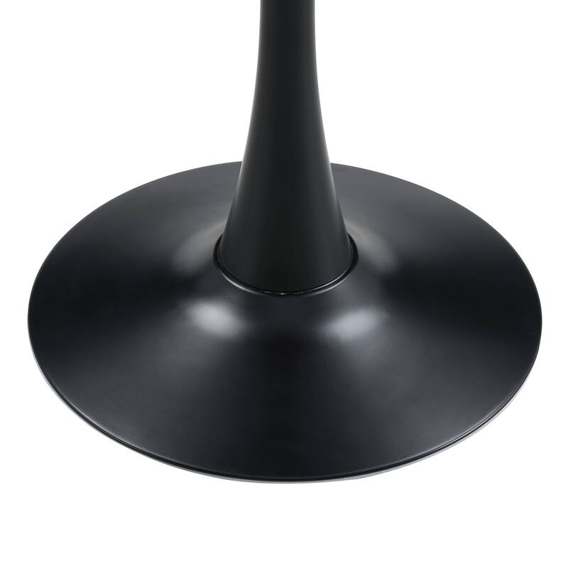 Round Tulip Dining Table, Kitchen Table with Thickened Tabletop, Bistro Table Circle Table Coffee Table