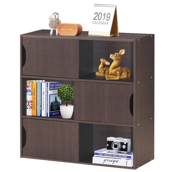 Shop Costway 3 Tier Storage Shelf Cabinet Organizer Display Unit
