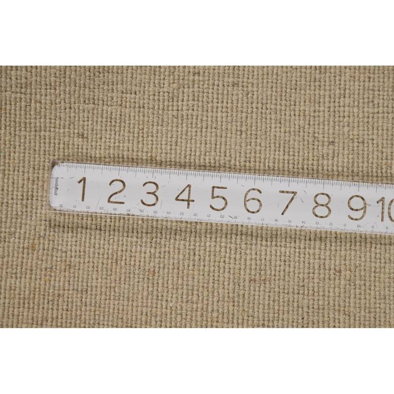 Contemporary Gabbeh Oriental Accent Rug Hand-Knotted Wool Carpet - 4'0"x 6'0"