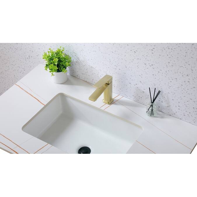 Indigo Home Single Hole Single Handle Bathroom Faucet