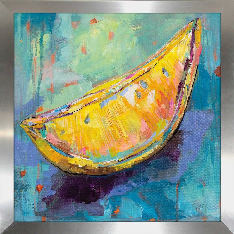 "Lemon Wedge" Print on Acrylic