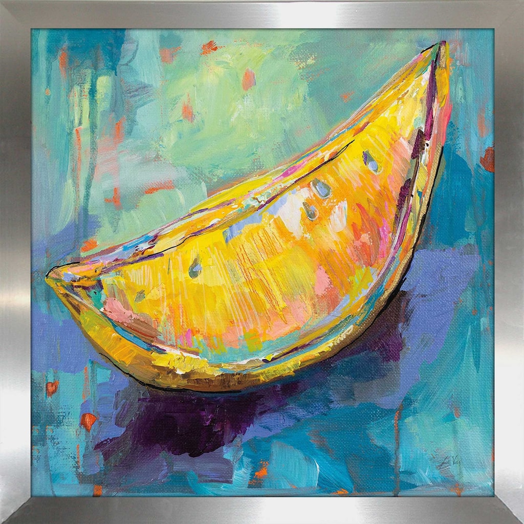 "Lemon Wedge" Print on Acrylic
