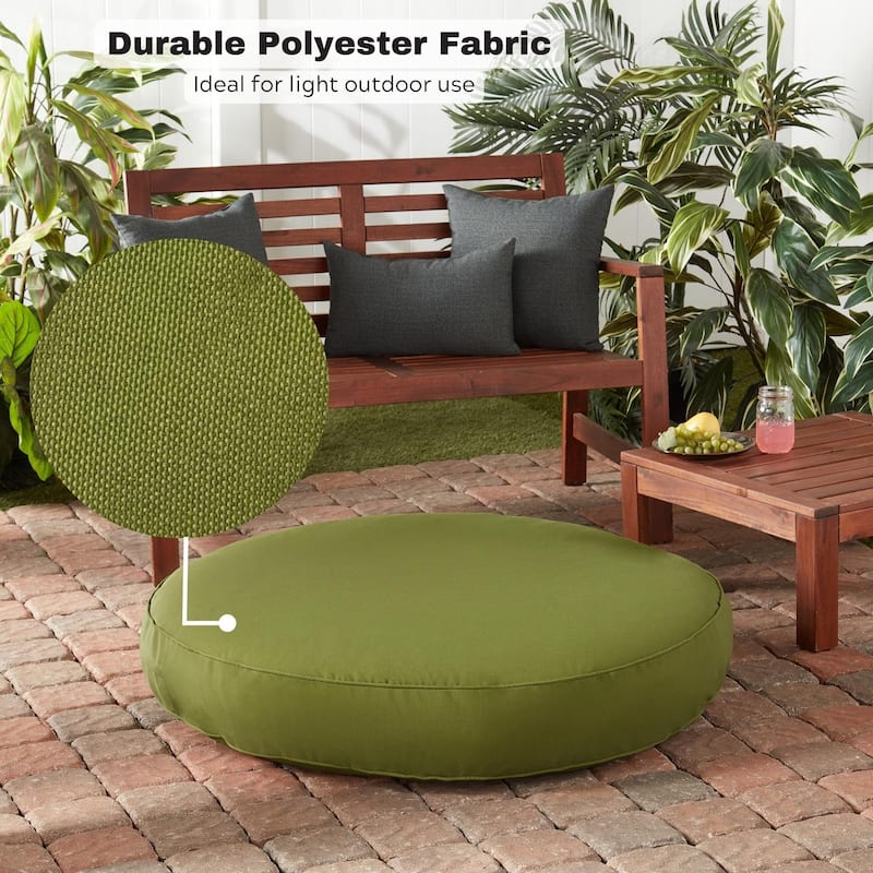Gordie Round Indoor/Outdoor Pillow Dog Bed