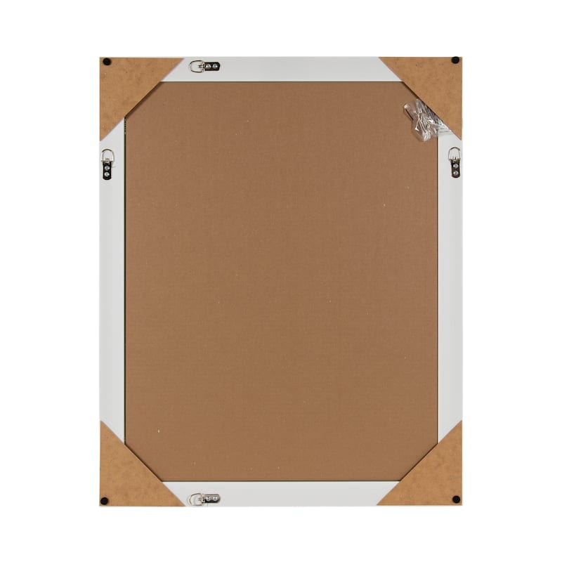 Kate and Laurel Dalphia Rectangle Bathroom Wall Mirror