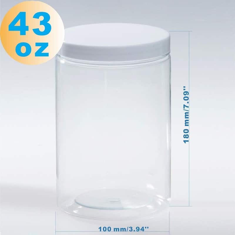 Clear Plastic Jars