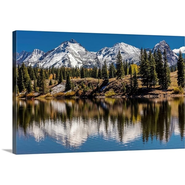 slide 2 of 10, "Mountains, Colorado" Canvas Wall Art
