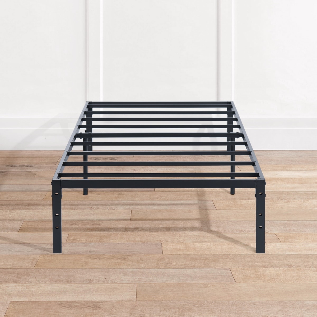 Low Profile Bed Frame with Storage Space