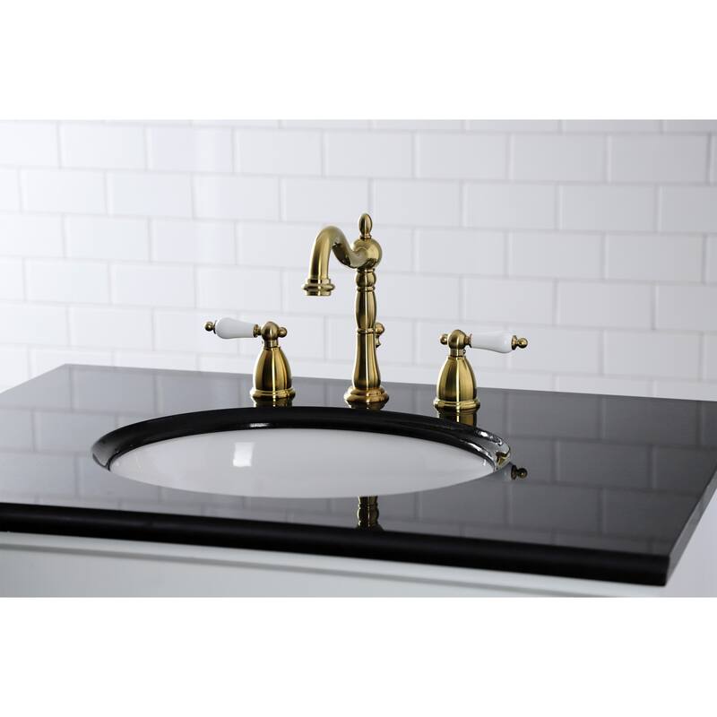 Kingston Brass Heritage 8 in. Widespread Bathroom Faucet