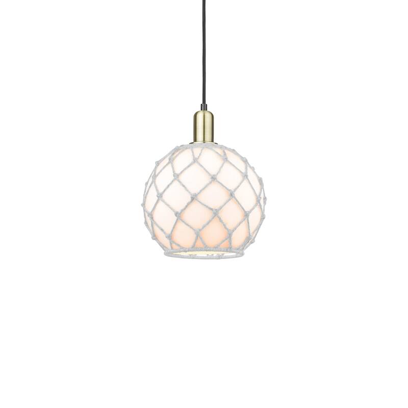Innovations Lighting 716-1P-13-10 Farmhouse Rope Pendant Farmhouse