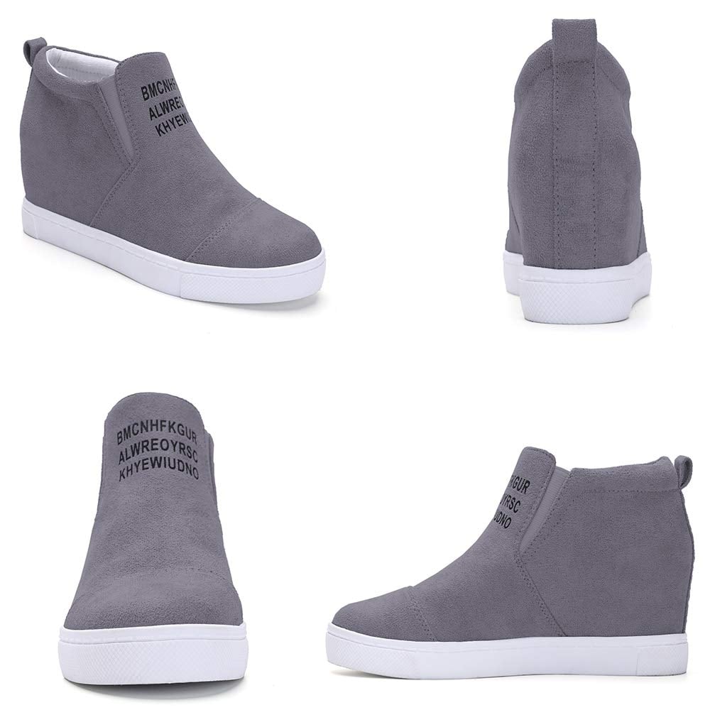 high heel platform sneakers