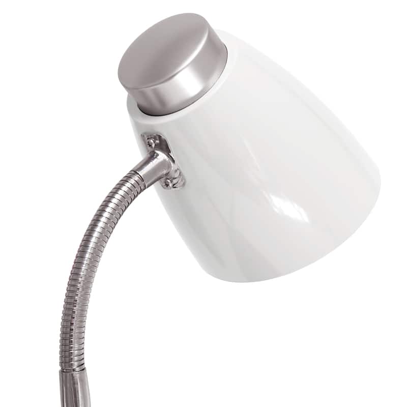 Creekwood Home 18.5" Flexible Gooseneck Organizer Desk Lamp - 18.5