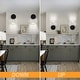 preview thumbnail 7 of 18, Modern Crystal Wall Sconce Bathroom Vanity Hallway Light Fixtures Black