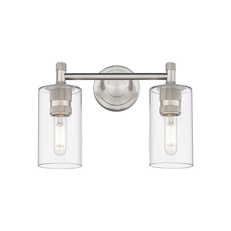 Innovations Lighting Crown Point - 2 Light 7" Wall-Mounted Bath Vanity Light