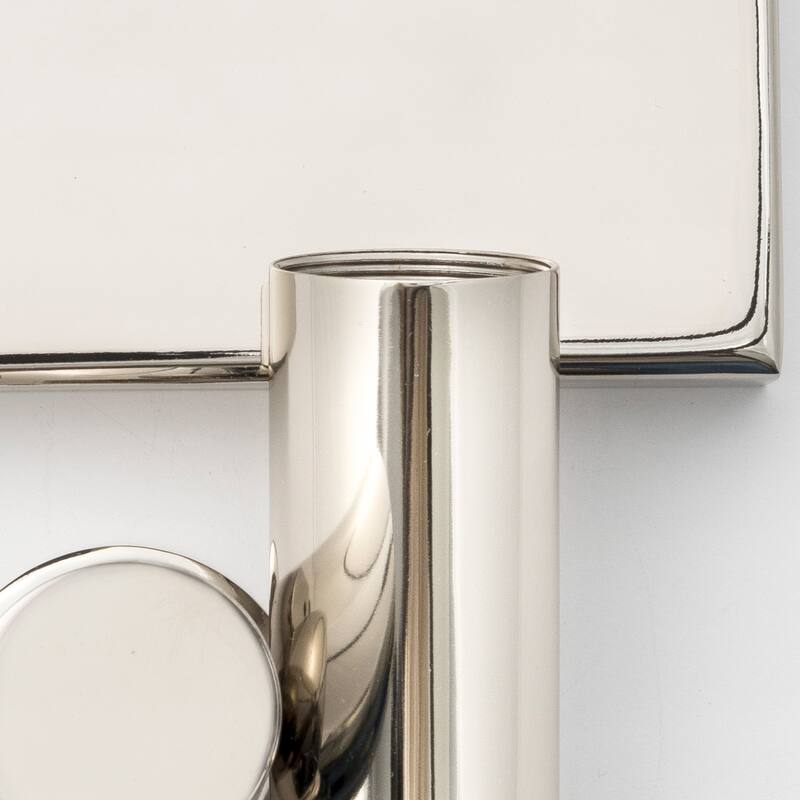 Juno 2 Light Polished Nickel Wall Mount - 15"W x 13"H x 8.5"D