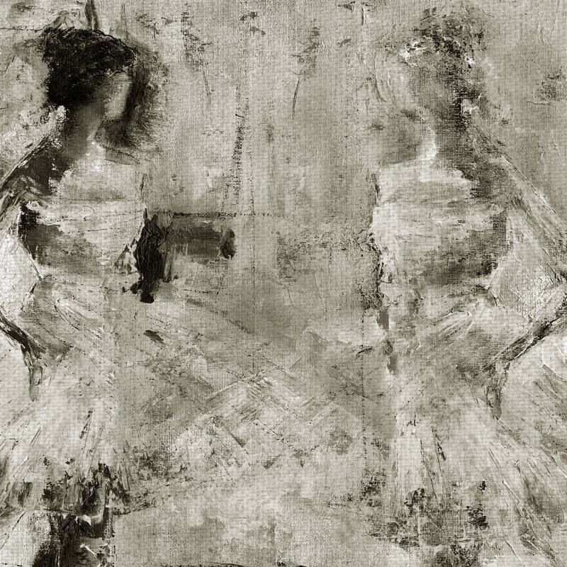 Silver Pair by Cliff Warner Canvas Art Print