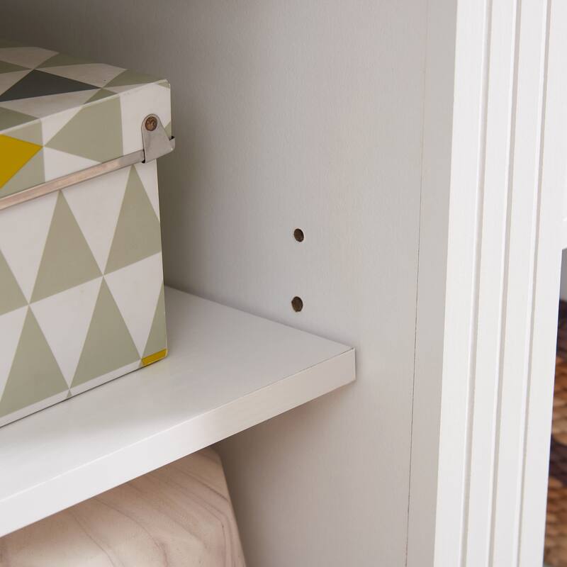 TV Stand with Spacious Storage Cabinets and Adjustable Shelves, Media Console for TVs up to 65", with Cable Management