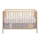 preview thumbnail 4 of 4, Bedtime Originals Little Star White Celestial Microfiber Baby Fitted Crib Sheet