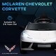 preview thumbnail 17 of 18, 12V Kids Ride-On Chevrolet Corvette Licensed Car with Suspension, USB Music Port, and Dual Driving Modes for 3-6 Years