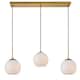 Option Brass / Frosted White