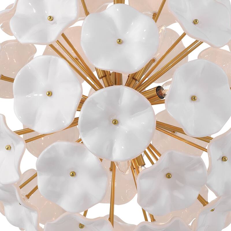 Crystorama Lighting Group ESM-4006 Esme 9 Light 23" Wide Sputnik