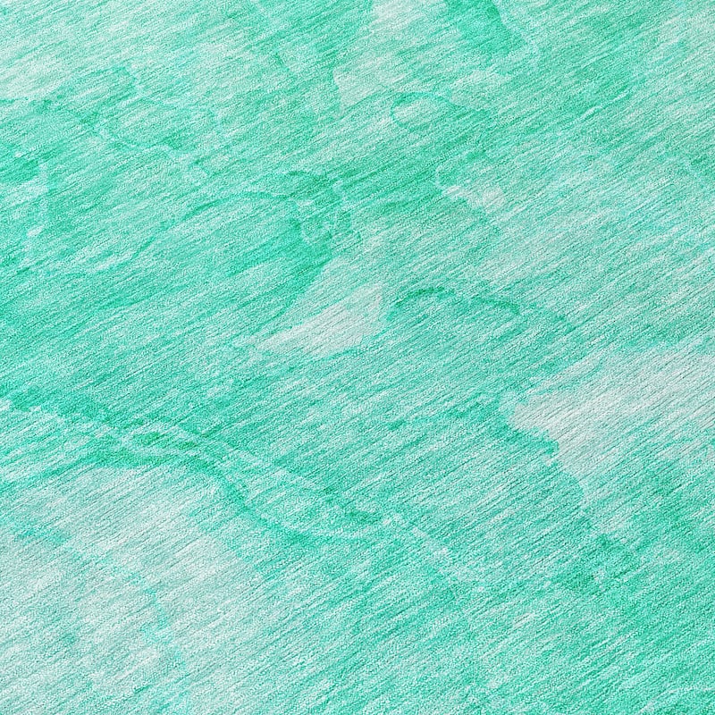 Machine Washable Indoor/ Outdoor Chantille Abstract Watercolor Rug