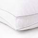 preview thumbnail 4 of 3, Superior Microfiber Medium Density Pillow with Gusset - White