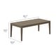 preview thumbnail 3 of 6, Northlake 9-Piece Outdoor Patio Teak Wood Dining Set