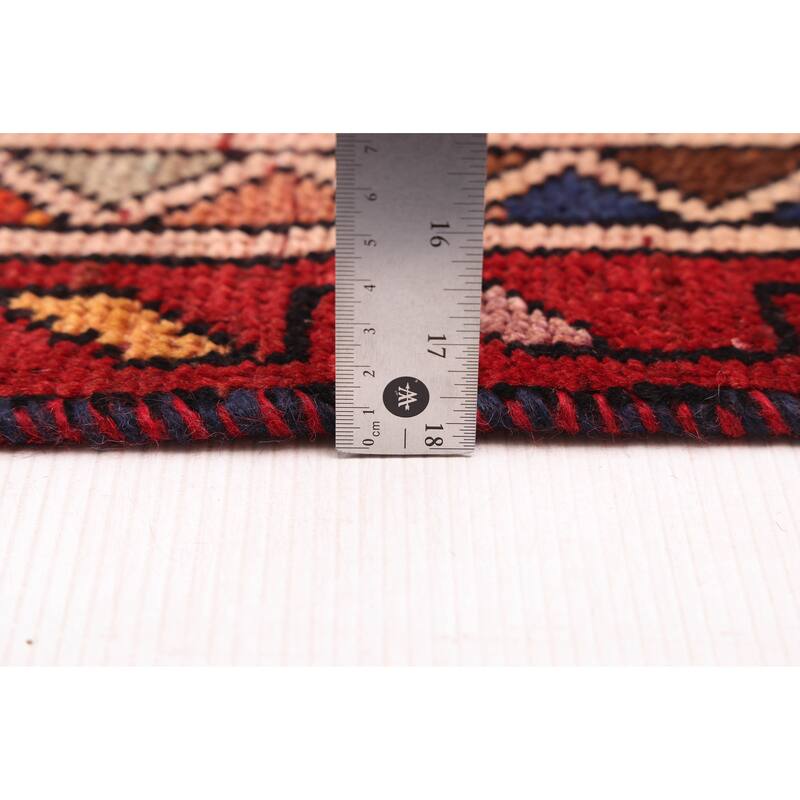 ECARPETGALLERY Hand-knotted Konya Anatolian Red Wool Rug - 3'3 x 9'8