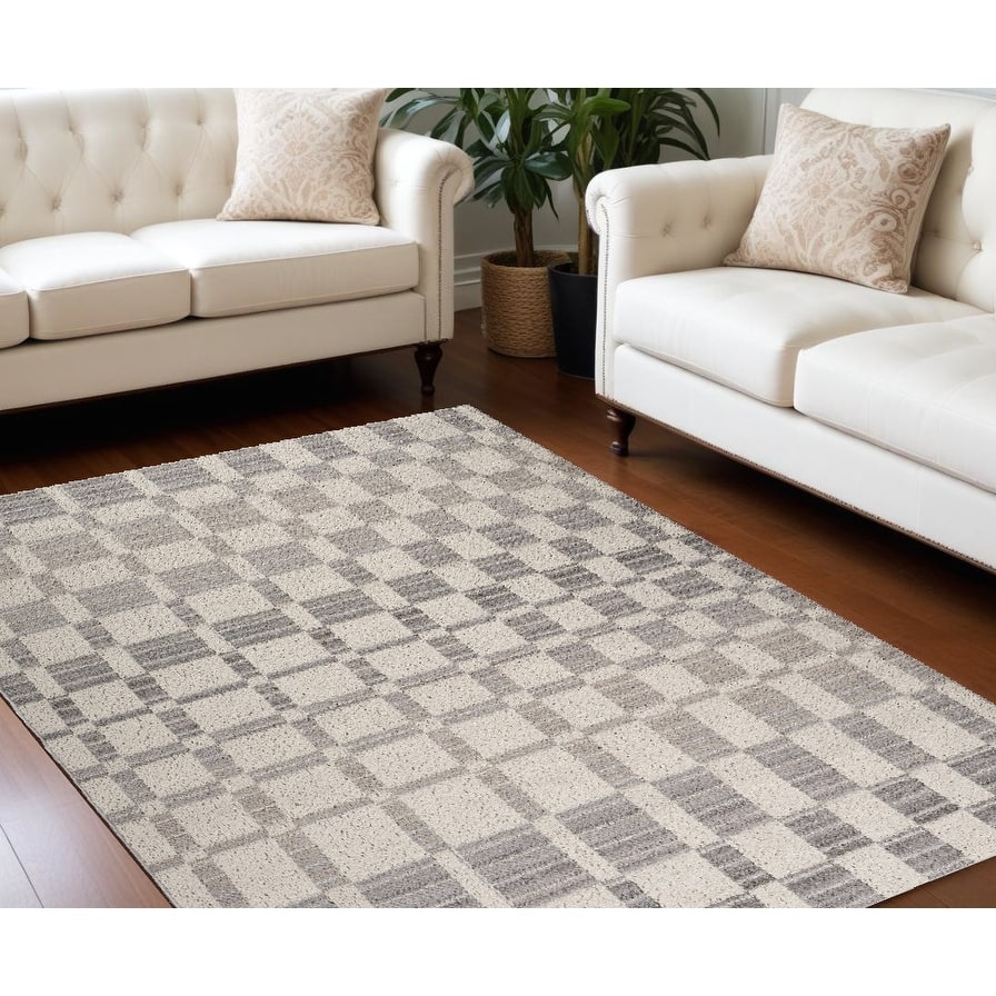 Boha Distressed Stain Resistant Woven Durable Area Rug By HomeRoots