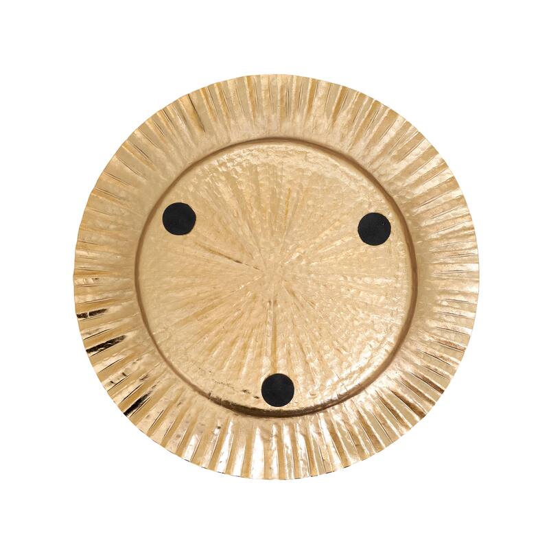 Ribbed Border Charger (Set of 4) - 13"