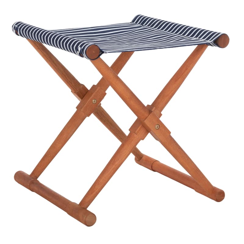 SAFAVIEH Outdoor Nazmiye Petite Stool (Set of 2)