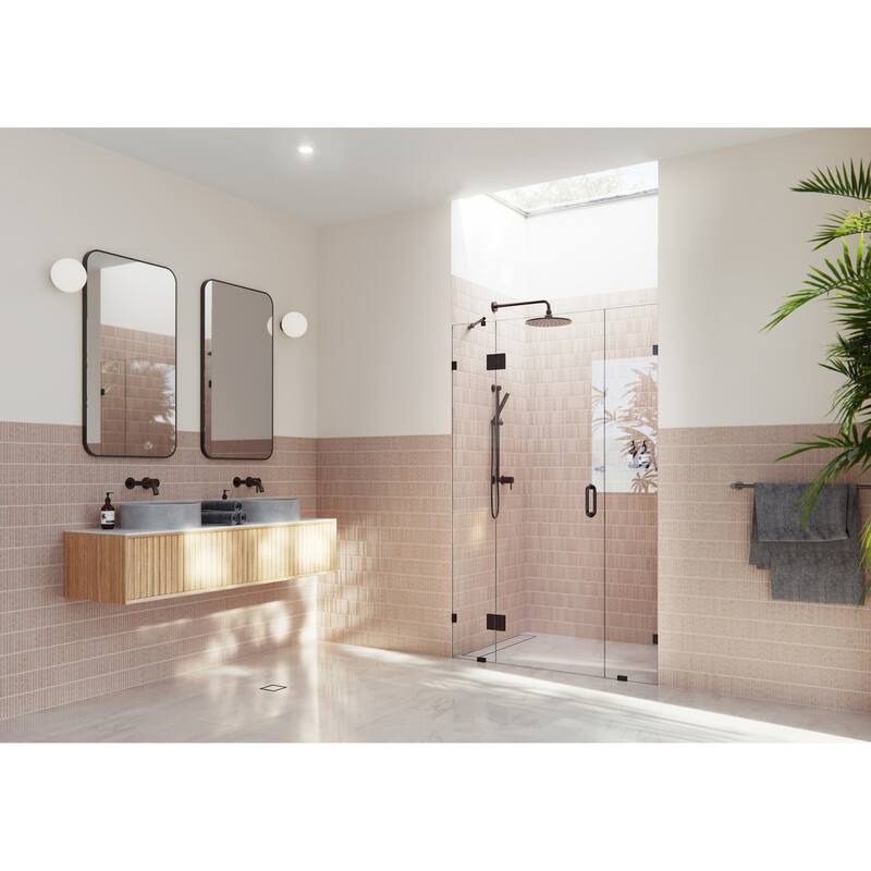 Glass Warehouse GHF-53.75 Stellar 78" High x 53-3/4" Wide Hinged