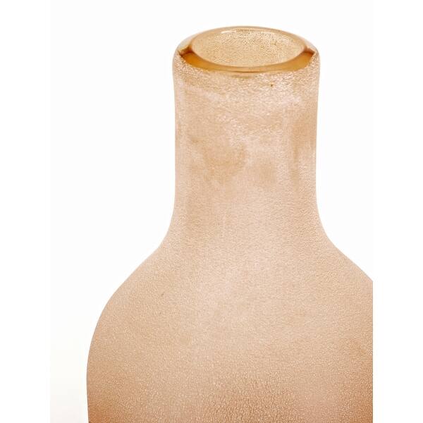 Shop 14 Pale Red Frosted Ombre Finish Decorative Medium Glass