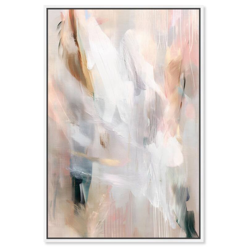 Drifting Colors I Canvas by Art Remedy - White - 10" x 15"