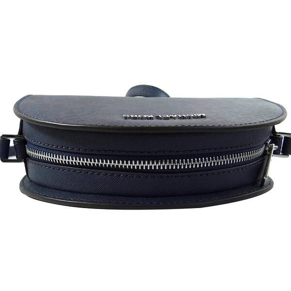 Shop Michael Kors Jet Set Travel Half Moon Crossbody Bag One Size Overstock 31070925