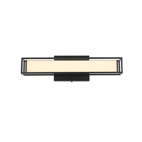slide 2 of 52, Remington LED Wall Sconce Black - 16"