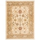 preview thumbnail 17 of 30, SAFAVIEH Heirloom Vanesa Traditional Oriental Rug 4' x 5'7" - Creme - Rectangle