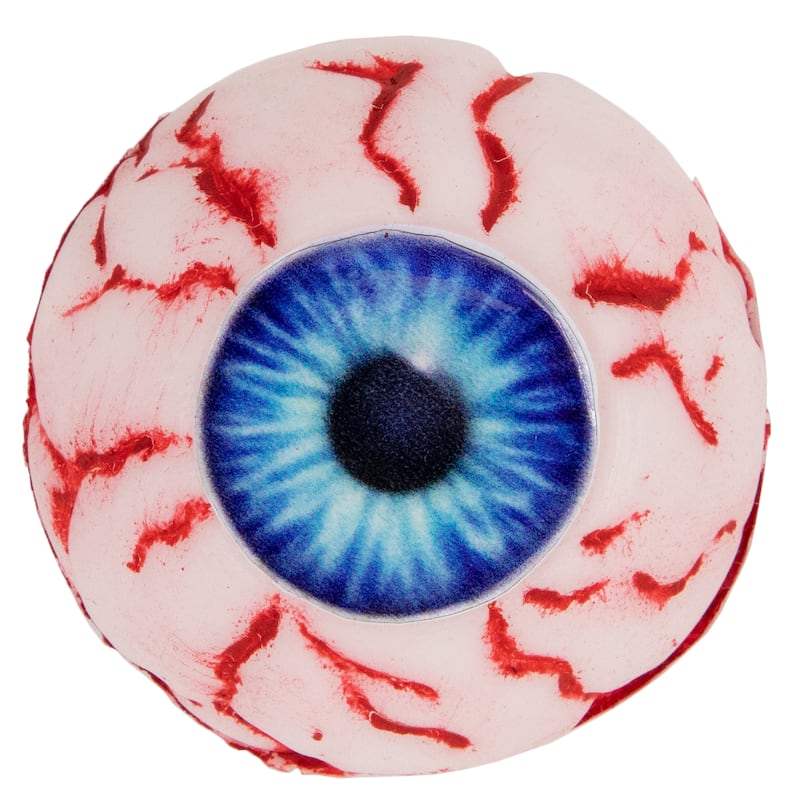 Set of 4 Bloodshot Eyeballs Halloween Decorations 2"