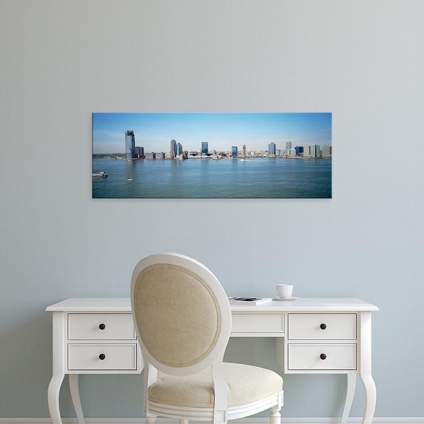 Easy Art Prints Panoramic Images's 'Skyline New Jersey' Premium Canvas Art
