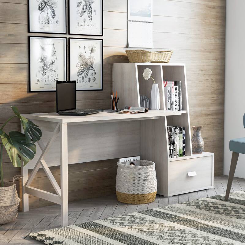 Jessica Modern 70-inch Computer Desk with USB Ports by Furniture of America